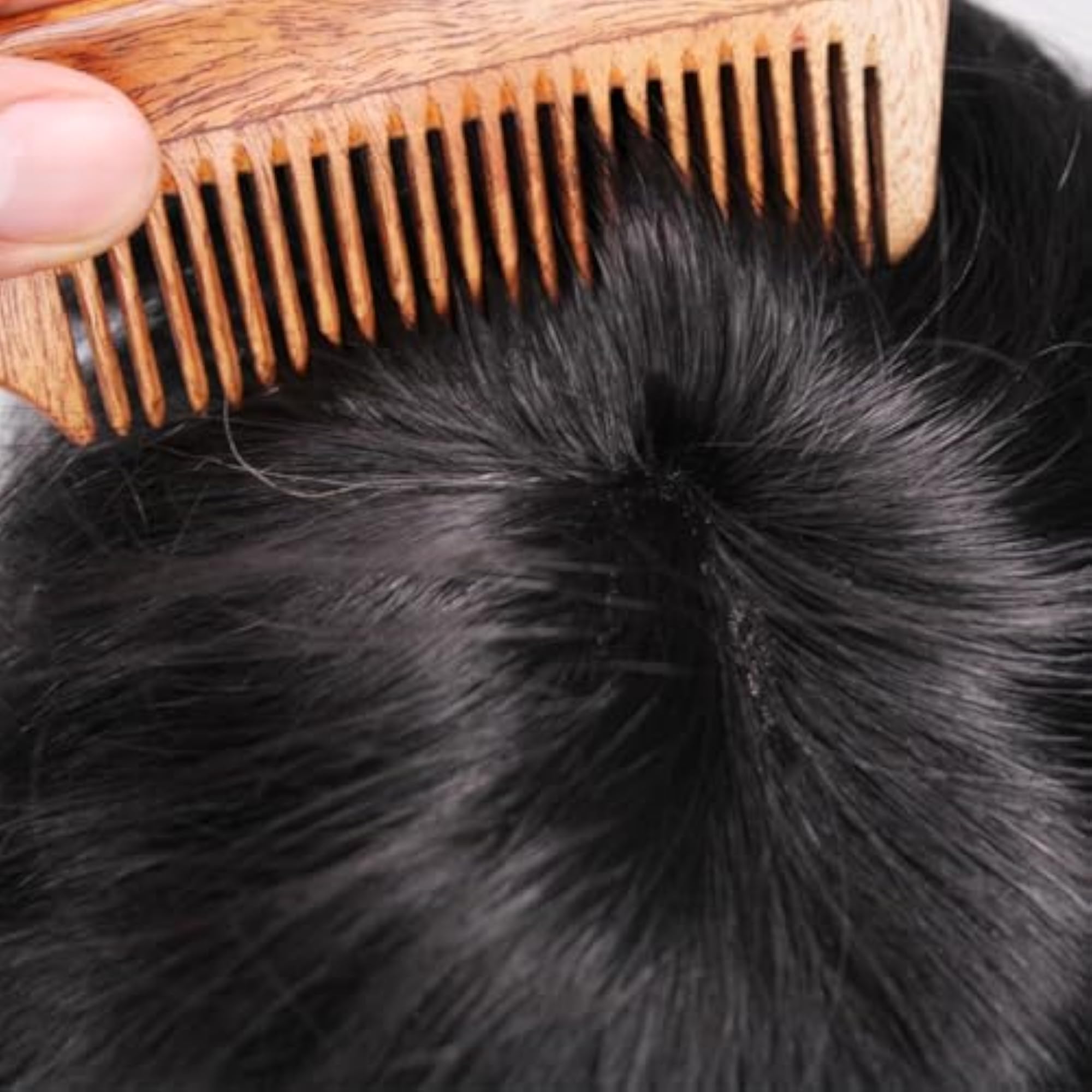 Fine Monofilament Base Human Hair Patch for Men and Boys